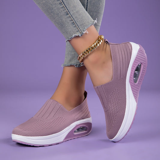 StrideJoy Cloudknit Slip-Ons