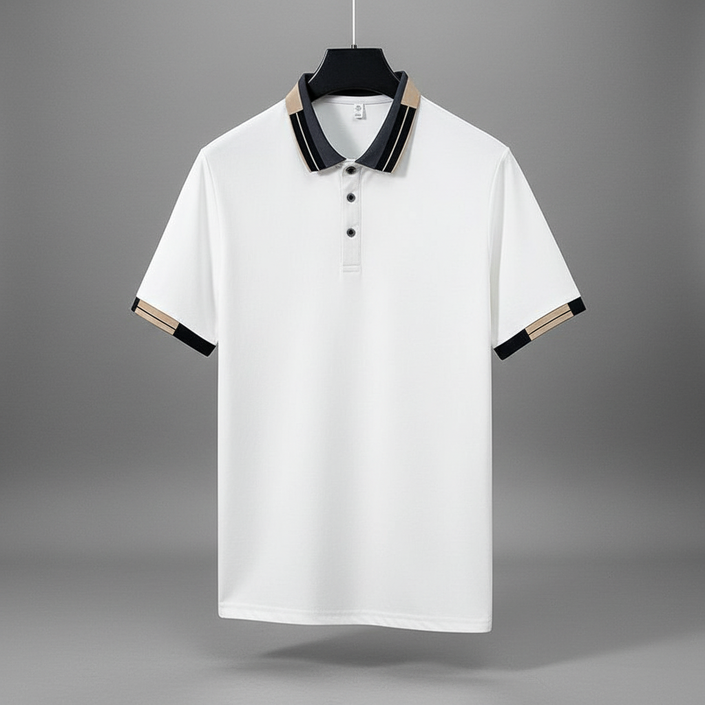 Donovan Contrast Business Polo