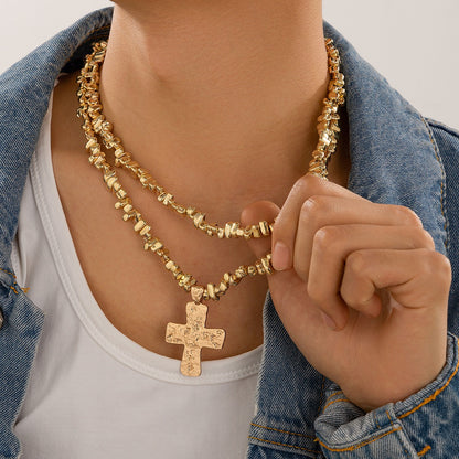 Velouré Roma Cross Chains