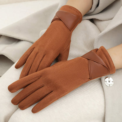 Monroe Jockey Luxury Suede Gloves