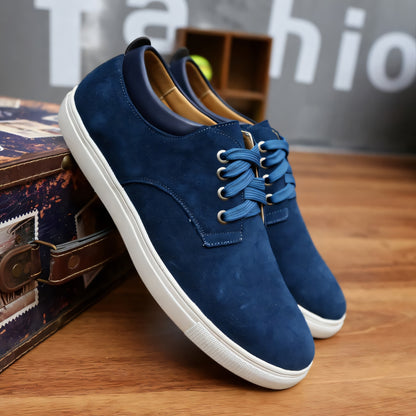 Victor Grey Suede Oxfords